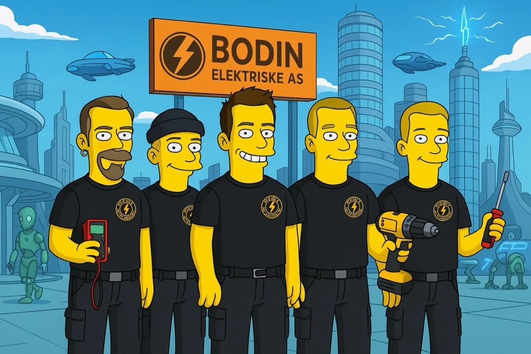 Illustrasjon av laget i Bodin Elektriske